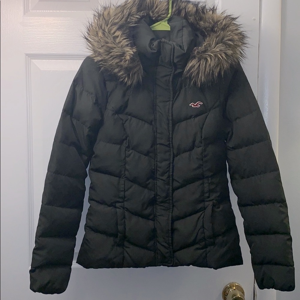 Hollister winter waterproof puffer jacket